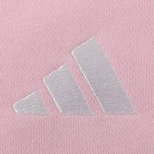 Adidas 女士 2025 3S FT QZ HD 套头针织卫衣 JN1943 - 粉色 - 查看 4
