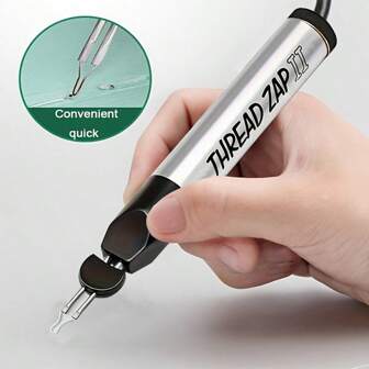 1 件升级版螺纹燃烧器 - 手持式热熔蜡笔，用于串珠编织、快速熔蜡、皮革热转印和穿线项目