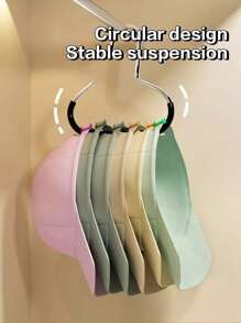 3/2/1 件帽子收纳架，皮带架收纳架，衣柜配件收纳架，适合皮带、领带、围巾、吊带背心、帽子、胸罩、鞋子、手提包、裙子、裤子、鞋子、牛仔裤、靴子 - 彩色 - 查看 4