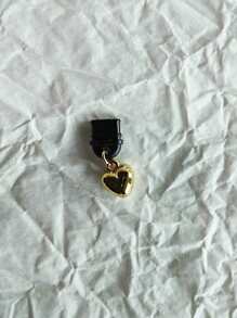 1pc Minimalist Fashionable Heart-Shaped Dust Plug For Android Phone Type-C And Lightning Interface - Multicolor - View 12