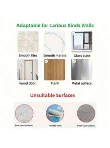 1 pieza Portarrollos de papel higiénico montado en la pared de color blanco, estante para toallas de baño, accesorios de baño sin taladro