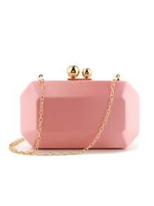 Fashion Women Evening Bags Satin Party Wedding Luxury Metal Chain Handbags Lady Dress Holder Purse Glitter Elegant Wedding Bridal Clutch