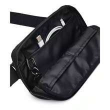 Men's Logo Crossbody Bag | Fall Fashion | Men Crossbody Bags - Đen / Đen / Trắng - Xem 3