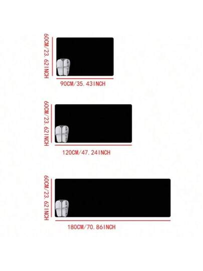 1pc Solid Fuzzy Anti Slip Vloerkleed ,Room view 2