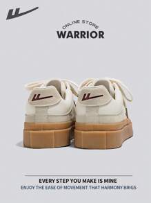 WARRIOR Warrior Men's Skateboarding Shoes Spring And SummerLightweightComfortableBreathableModest Style Casual Yet SleeksneakersApplicable Throughout The Yearwear-ResistingAll-Day WearTraining SneakersRunning ShoesLittle White Shoes