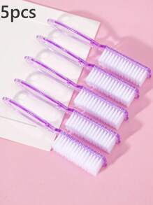 3/5/10pcs Nail Brush For Cleaning Fingernails, Handle Grip Nail Brushes Fingernail Brush For Cleaning Nail Scrub Brush For Toes And Nails - Multicolor - View 27