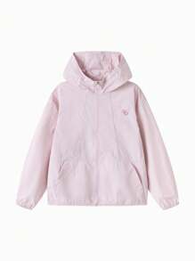 Balabala Tween Girl' Sun Protection Jacket, 2025 Summer Lightweight & Breathable - Pink - View 4