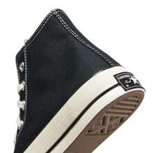 Converse 2025 中性款 Chuck 70s AO 帆布高帮硫化运动鞋 162050C - 黑色 - 查看 5