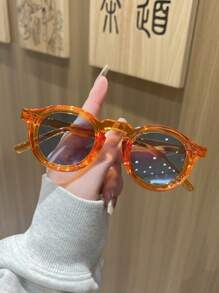 1 Stück/2 Stück/3 Stück/4 Stück Damen Mode Brillen 2025 Neu Rund Multi-Farben Mode Brillen geeignet für Ausflüge, Reisen, Vintage Stil, Musikfestivals, vielseitig einsetzbar für Sommerurlaub am Strand, Outdoor, Reisen