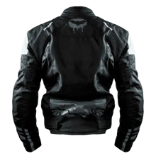 KOV Chamarra para Motociclista con Protecciones Certificadas - Negro - Ver 4