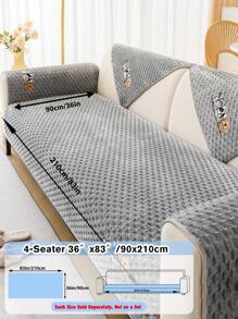 1pc Soft & Cozy Sofa Cover - Thick, Non-Slip, Protective Furniture Cover For Bedroom, Office, Living Room Home Decor - Easy To Clean, Pet Favorite, Soft Slipcover Gifts Birthday Graduation Couch Cover Sofa Covers Room Decor Living Room Decor - Multicolor - View 17