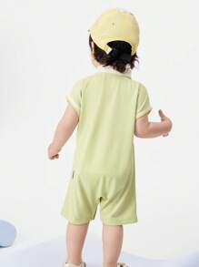 Balabala Barboteuse pour bébé, tenue une pièce élégante pour filles d'été 2024