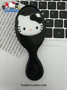 Sanrio 1pc Kitty Cat Air Cushion Brush, Cute Minimalist Cartoon Hello Kitty Mini Portable Detangling Massage Comb, Suitable For Travel, Home Daily Use, Unisex, Ideal Birthday Gift For Relatives, Friends, Parents, Girlfriend