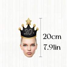 1pc Customized Photo Birthday Banner, Facial Banner, Personalized Customize Age Birthday Banner, Facial Birthday Fun Party Character,Graphic Print - Multicolor - View 8