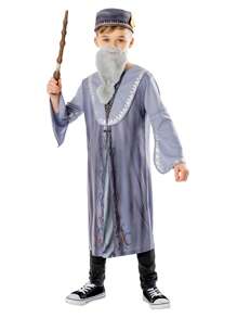 Harry Potter Kids Dumbledore Wizard Costume - Multicolor - View 1