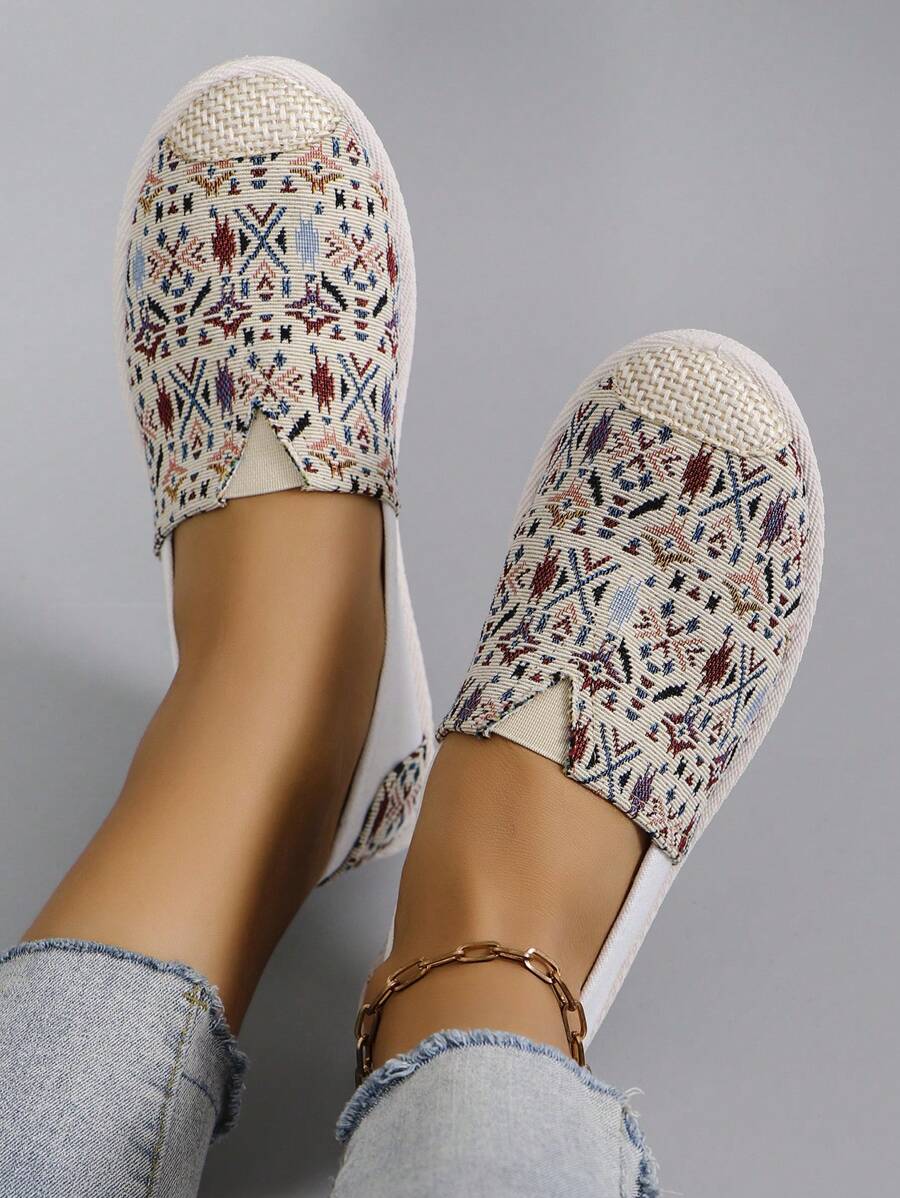 STEPREACH 秋冬女士春季休闲运动鞋，时尚透气轻便防滑运动平底乐福鞋