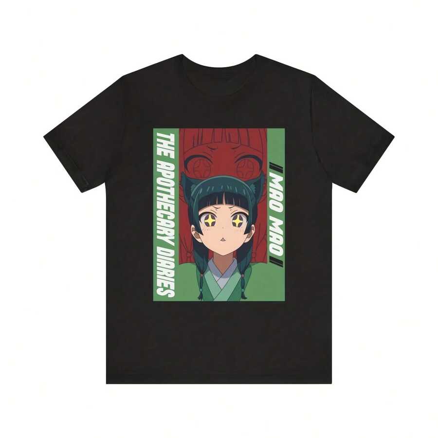 Mao Mao-T-Shirt - The Apothecary Diaries - Black - View 1