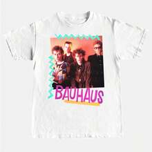 Bauhaus T-Shirt. Vintage Style - màu đen - Xem 1