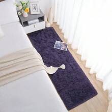 Alfombras suaves Chicrug para dormitorio y sala de estar, alfombra de felpa esponjosa de 2x6 pies, alfombra peluda para área, alfombra que no se desprende para habitación de niños, niñas, decoración del hogar, gris - Morado grisáceo - Ver 6