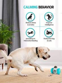 1pc Challenging & Entertaining Intelligence Toy For Small To Medium Dogs - Promotes Mental Stimulation And Slows Down Feeding