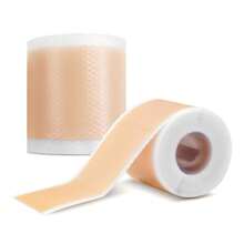 Silicone Heel Protection Patch Sports Muscle Waterproof Bandage Self-Adhesive Buffer Strip Soft And Breathable Multi-Functional Patch(4cm*0.5m) - Apricot - View 3