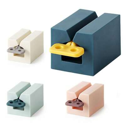 1 pezzo Spremitore di dentifricio morbido, Erogatore manuale di dentifricio per bambini, Pressurizzatore per detergente viso, molletta per dentifricio, Accessori da bagno, Strumenti da bagno, Decorazioni autunnali per il bagno, Ritorno a scuola