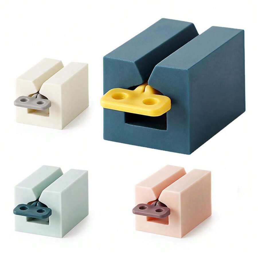 1 pieza Exprimidor de pasta de dientes tipo slouchy, dispensador manual de pasta de dientes, presionador de limpiador facial, clip para pasta de dientes, accesorios de baño, herramientas de baño, decoración de otoño para el baño