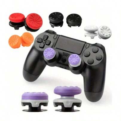 2pcs High-Performance Thumb Grip Extension Cap, Suitable For Gaming Accessories - PS4 Joystick Cap, KTF Sports Cap, Ps 5 Joystick Protection Cover Anti Slip Cap, FPS Button Cap, PS4/PS 5 Controller Thumb Grip, Ps 5 Controller Grip ControlFreeks, Controller Box