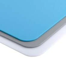 3-Piece Poly Reversible Cutting Boards Set, Assorted Sizes, Blue