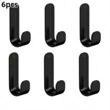 J型防损挂钩无需钻孔，迷你强力粘合防损挂钩，防损悬挂防损挂钩，适合家庭使用，返校