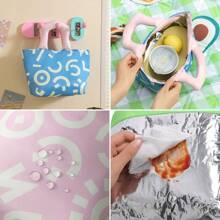 1 stuk, lunchtas, stijlvol en geïsoleerd ontwerp voor werk, school en picknicks in de buitenlucht, handig en draagbaar, verdikte aluminiumfolie voor warmtebehoud, grote capaciteit, slijtvast, schattige en leuke stijl, meerdere ontwerpen beschikbaar