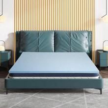 2/3 Inch Mattress Topper Memory Foam Pressure Relief For Back Pain Cooling Gel