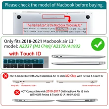 Carcasa de serie gráfica a medida compatible con MacBook Air, se ajusta a portátiles de 13/14/15/16 pulgadas, carcasa protectora con cubierta de teclado - bricolaje - Ver 2