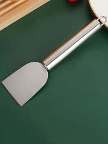 1pc Creative Kitchen Tool Stainless Steel Cleaning Spatula, Multipurpose Oil Stain Remover Scraper For Home Use - Multicolor - View 7