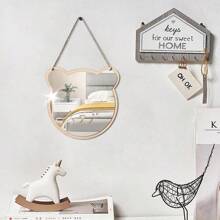 Acrylic Mirror Animal Wall Decor For Kids Room, Bedroom Wall Decoration (The Mirror Surface Has A Protective Film, And The Back Has A Layer Of Adhesive Paper That Needs To Be Peeled Off After Receiving The Item)