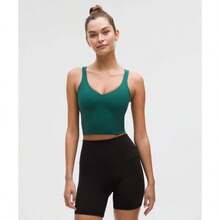 Lululemon Align™ Tank Top *Light Support, A/B Cup - Army Green - View 2