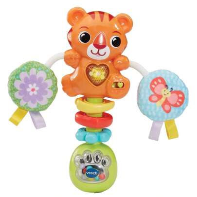 Sonajero musical Baby tigre 18,4x16x4,7 cm ✅ Entrega 24/48h a España (península) - Sonajeros y Mordedores - Vtech - Ref. 80-577422