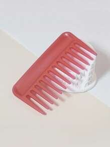 1/4PCS Wide-Tooth Comb For Gentle Detangling Of All Hair Types - Ideal For Daily Use On Dry,Wet Thick Long Hair,Women Men's Hair Comb,Portable Comb,Travel Essentials