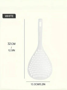 1 件大号耐热塑料滤锅 - 适用于意大利面、面条和水果 | 理想的厨房过滤配件 - 彩色 - 查看 3