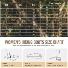Hiking Boots Women Waterproof Non-Slip Womens Hiking Shoes Comfortable Outdoor Womens Hiking Boots Walking Boots Hiking Shoes Women - 粉色 - 查看 7