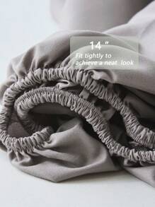 5Pcs/7-Pcs Queen Pinched Pleat Bed Comforter Sets Queen  - Luxurious, Soft, Breathable, Hypoallergenic, And Cooling Summer Bedding For All Seasons With Sheets, Pinched Pleat   Design, And Bed-In-A-Bag Convenience - Easy Care, Machine Washable, And Durable,  Ideal Gift - 灰色 - 查看 5