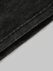 Lonblece Men's Retro Distressed Loose Fit Cowboy Silhouette Graphic Tank Top, Suitable For Spring And Summer - Black - View 6