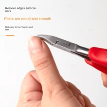 嵌甲钳套装 - 专用指甲刀，弧形嵌甲钳，家庭用指甲钳工具，老年人用，厚指甲