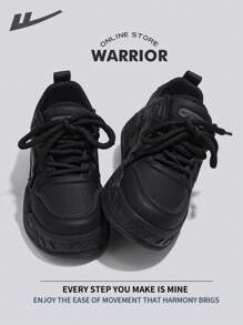WARRIOR 勇士女鞋春夏轻便舒适透气简约风格休闲时尚运动鞋全年适用耐磨全天穿着训练运动鞋跑步鞋