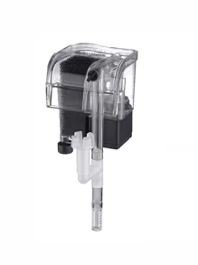 Filtro exterior en cascada para peceras de 15 a 20 litros - Blanco - Ver 1