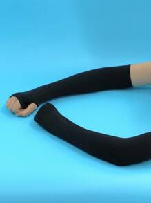 1 Pair Women UV Protection And Mosquito-Repellent Cooling Arm Sleeves, Suitable For Outdoor Activities