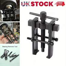 2.5" Adjustable Clamping Depth 2 Leg Gear Puller Hub Bearing Removal Pulley Tool - Black - View 1
