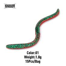 KINGDOM Kingdom Fishing Lures 96mm 120mm 1.8g 2.8g Soft Bait Sinking PVC Soft Lure Fishing Tackle 10pcs 15pcs Swimbaits Artificial Baits Wobblers Soft Worm