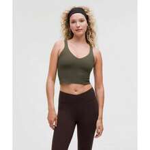 Lululemon Align™ Tank Top *Light Support, A/B Cup - Dark Olive - View 2