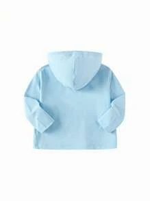 Balabala Tween Girl' Sun Protection Jacket, 2025 Summer Lightweight & Breathable - Blue Tint - View 5